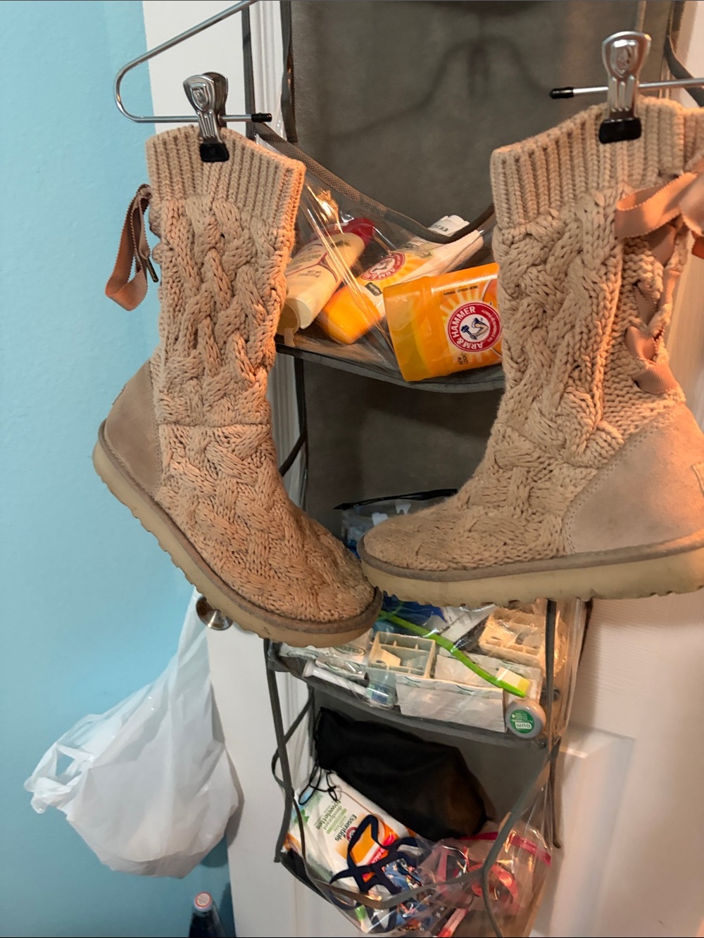 UGG Chestnut Knit Cuff Winter Boots